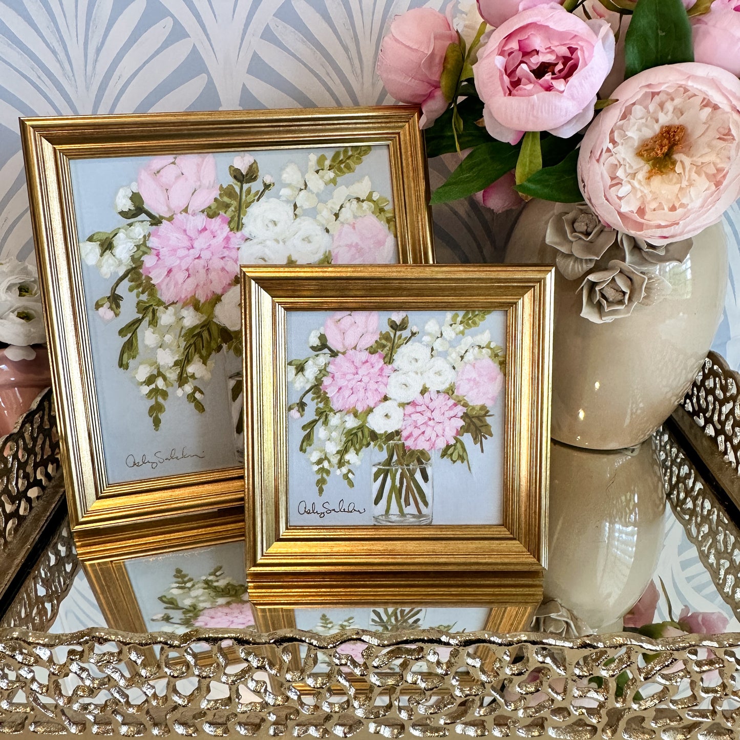 “Spring Fling" Framed Giclée Print
