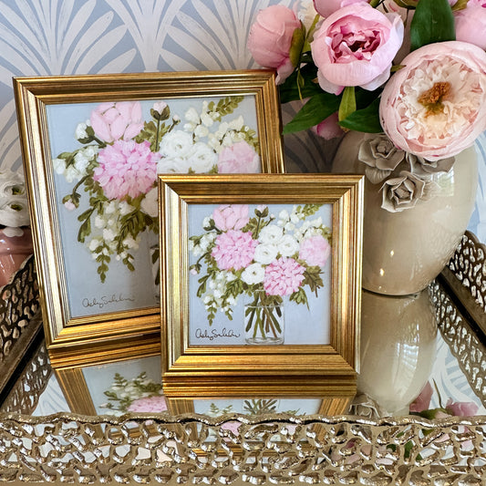 “Spring Fling" Framed Canvas Print