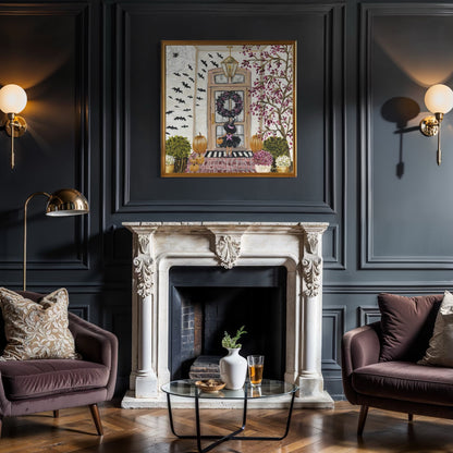 “Trick or Treat" Unframed Canvas Print