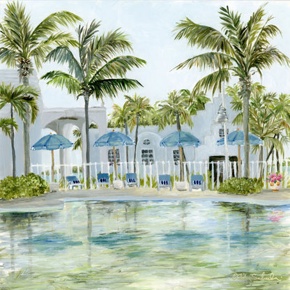 “Paradise” Framed Canvas Print