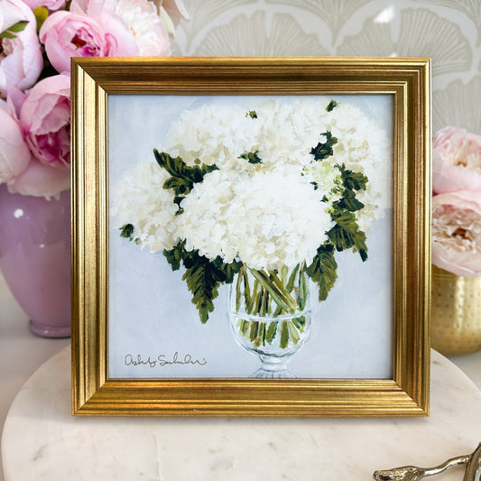 “Coastal Chic” Framed Canvas Print