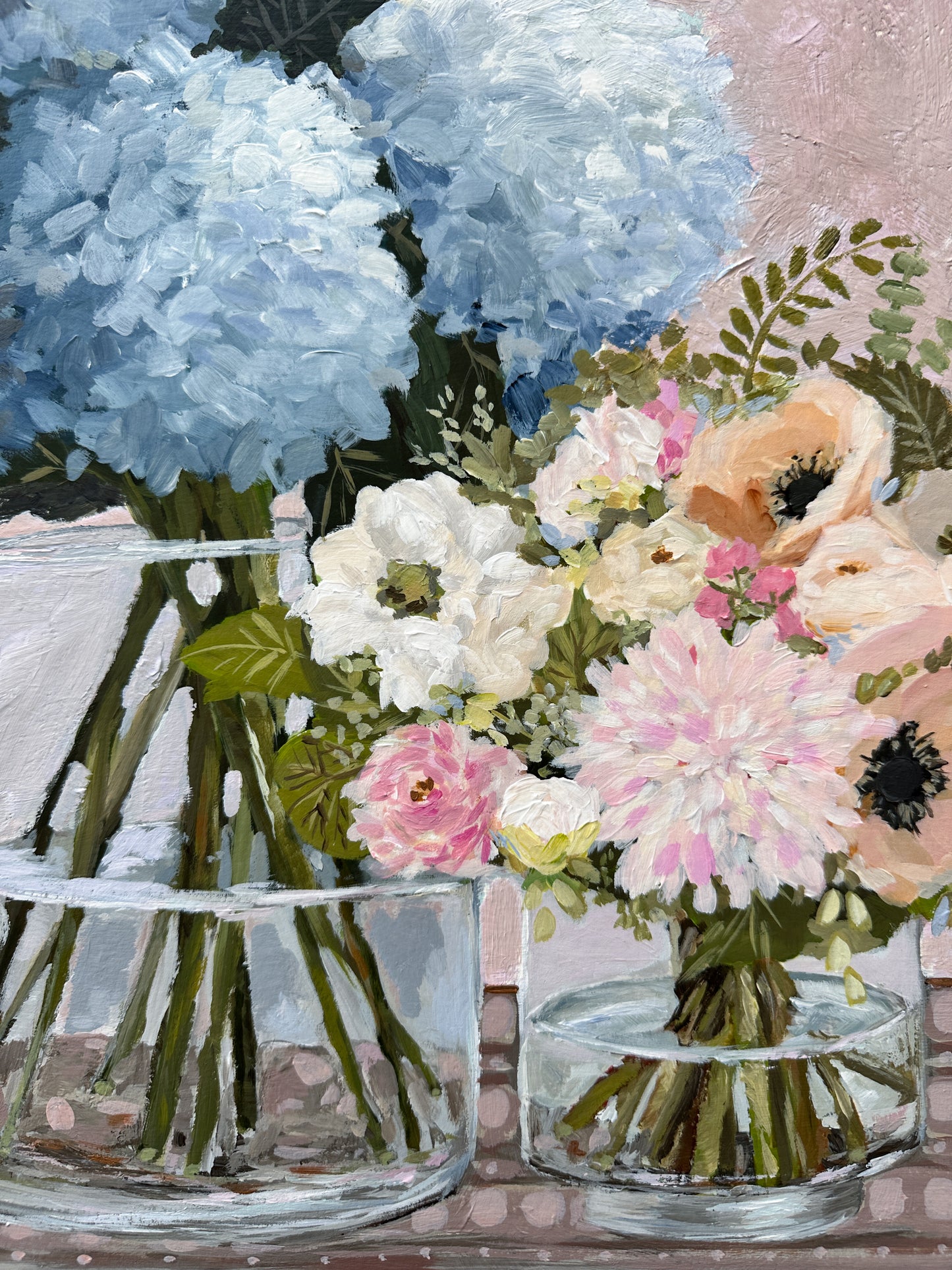 "Enchanted" Original Acrylic Painting - 22x26" Framed