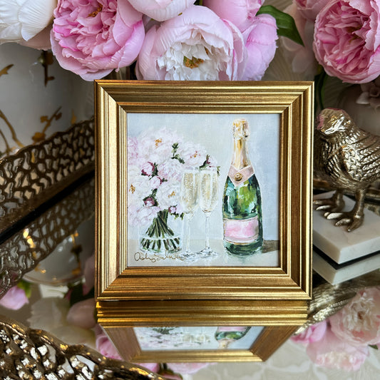 “Celebration” Framed Canvas Print