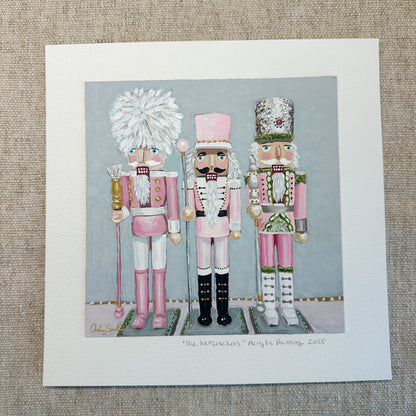 The Nutcrackers | Original Acrylic Painting – Framed
