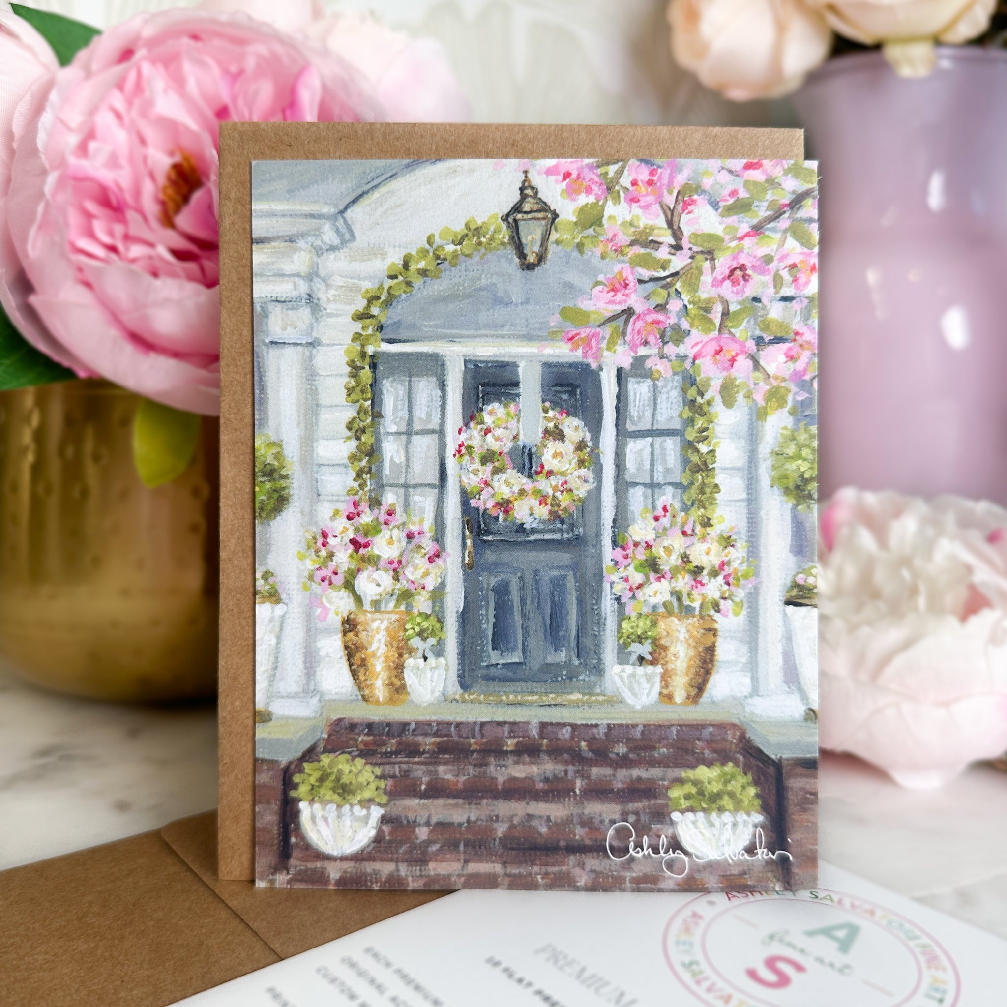 Springtime” Notecard Set of 10 – Ashley Salvatori