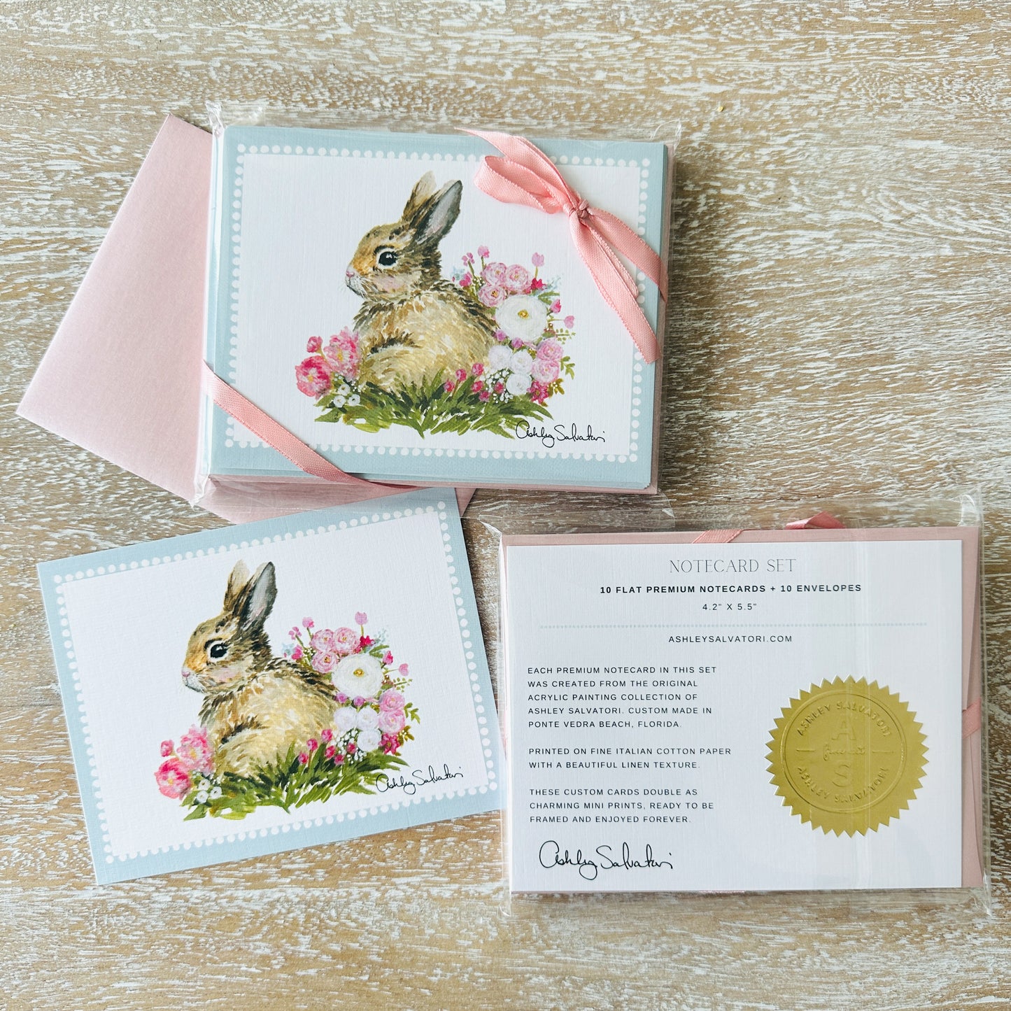 “Bun Bun” Notecard Set of 10