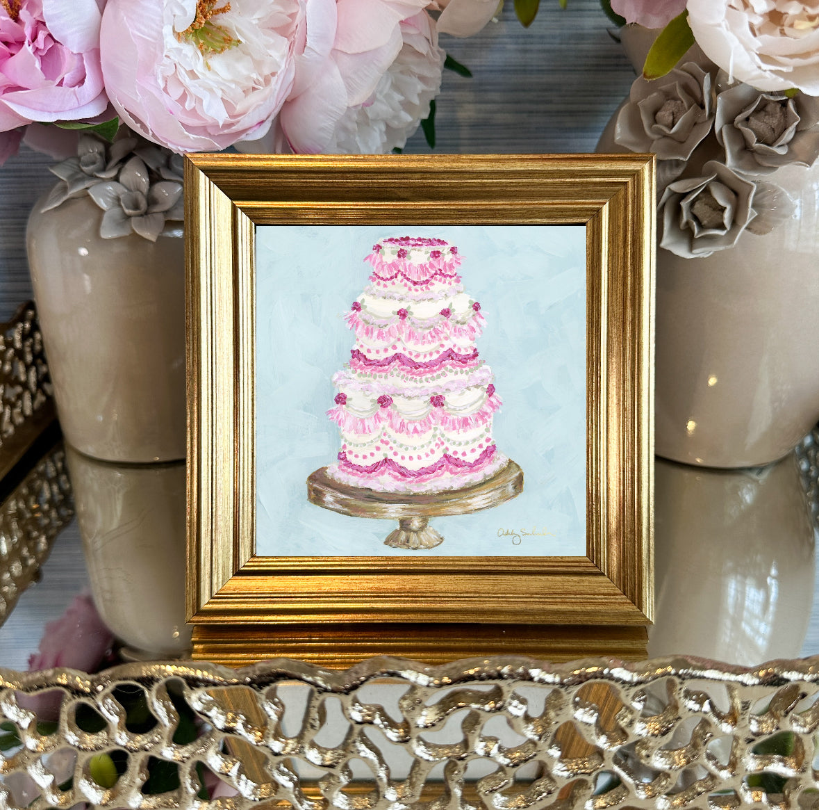 “Special Day” Framed Canvas Print