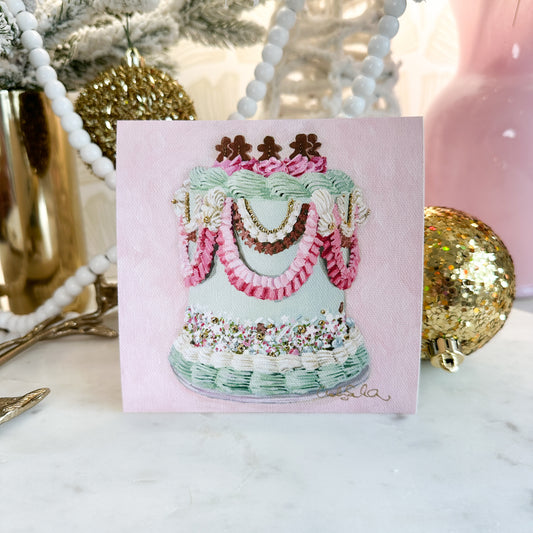 “Christmas Sprinkles" Unframed Canvas Print