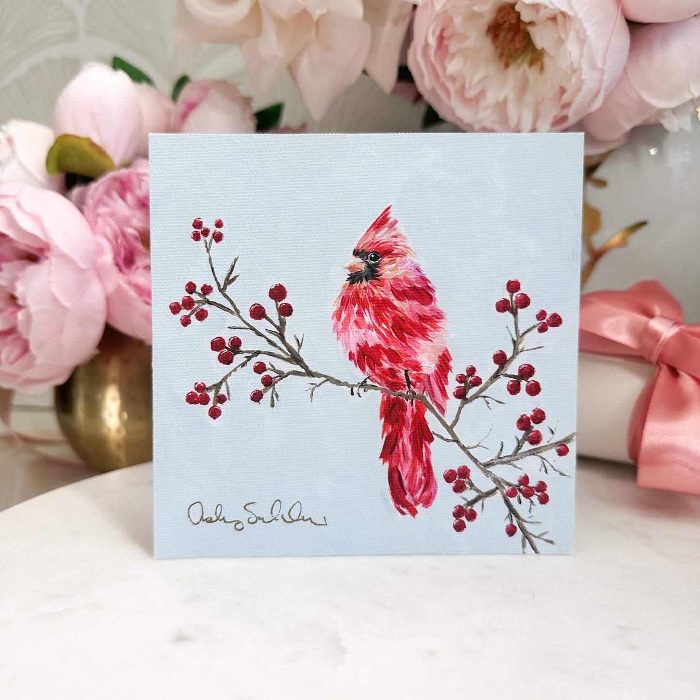 "A Branch of Joy" Signature Canvas Print