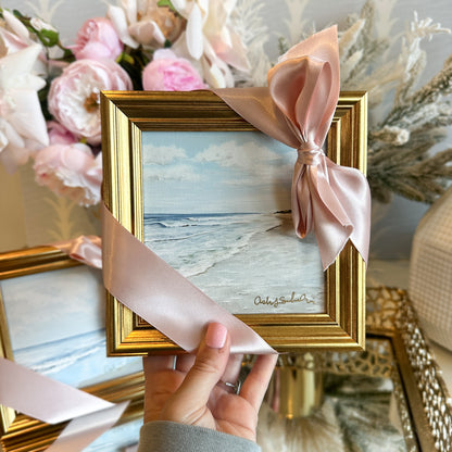 “Coastal Calm” - Set of 2 Framed Canvas Prints