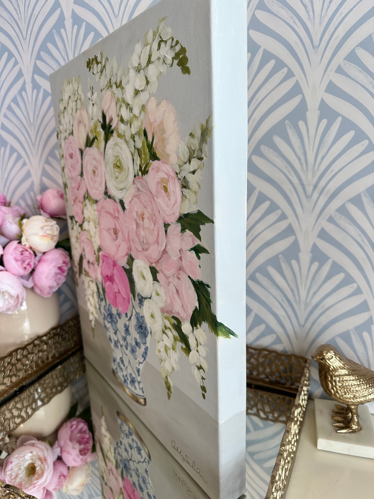 Custom Original Floral Painting