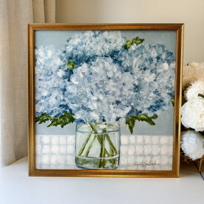 "Grace" Framed Canvas Print