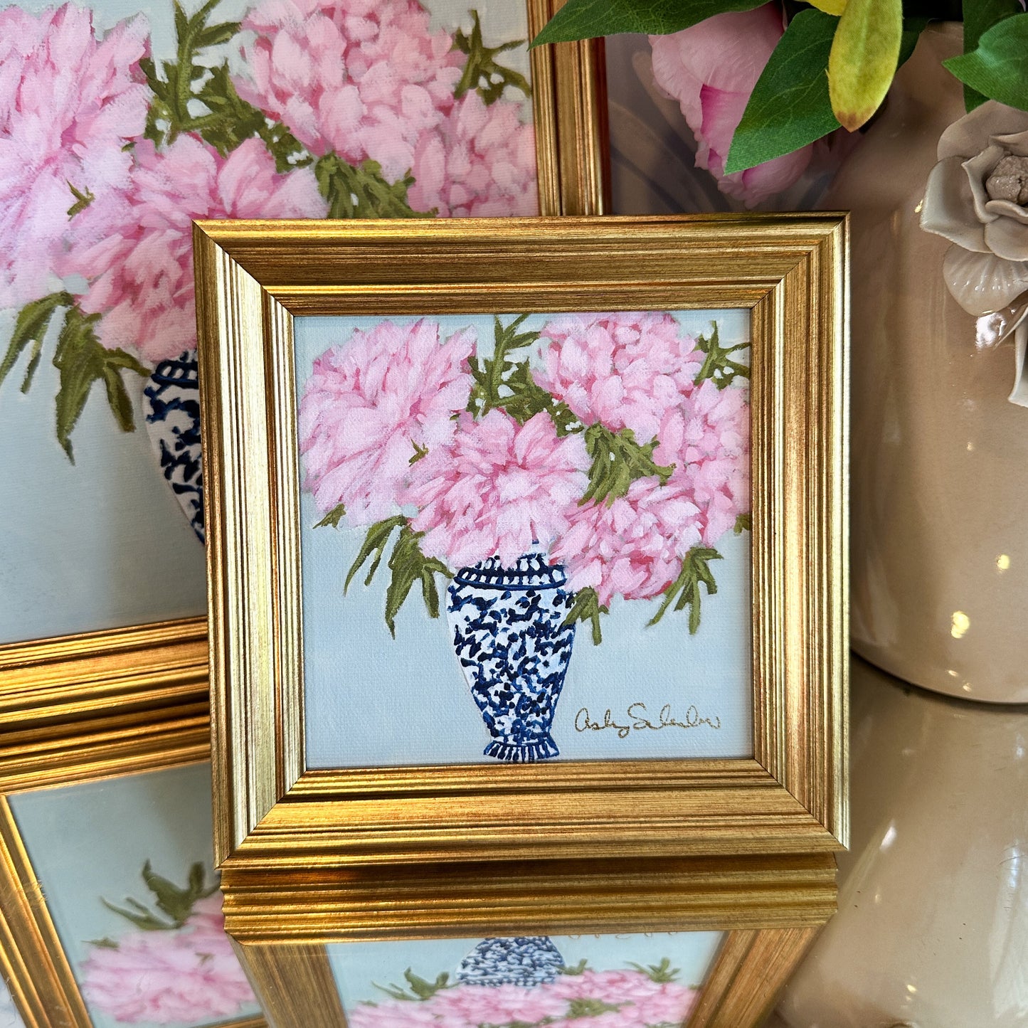 "Santorini" Signature Canvas Print