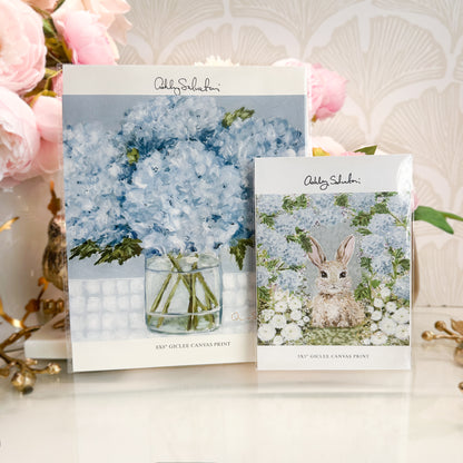 “Little Lambs Garden" Signature Canvas Print