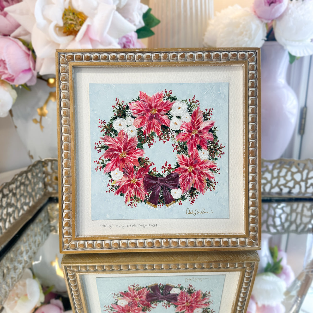 Holly | Original Acrylic Painting – Framed