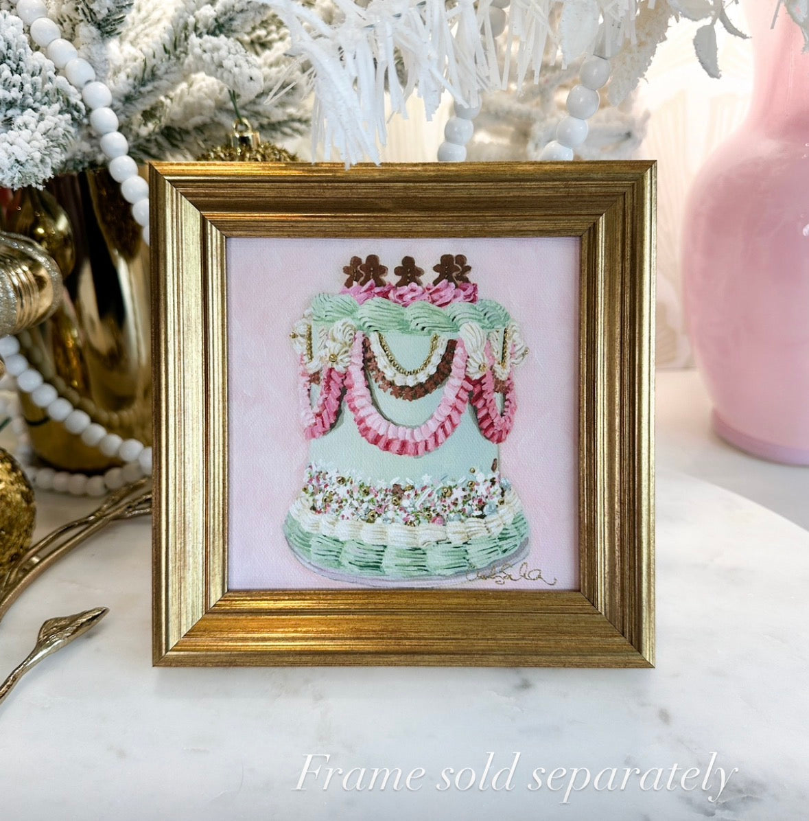 “Christmas Sprinkles" Signature Canvas Print