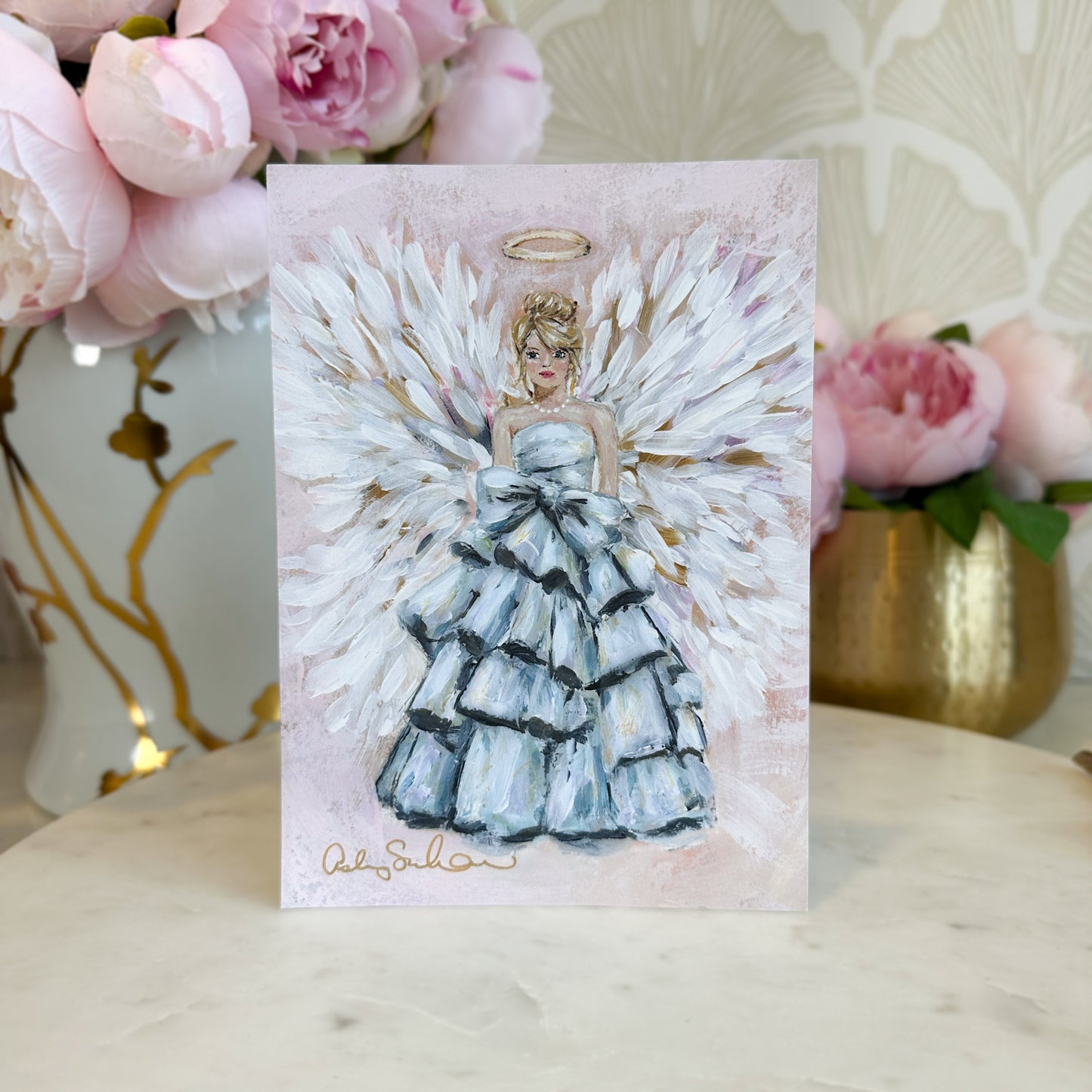 “Angel of Faith” Fine Art Paper Print