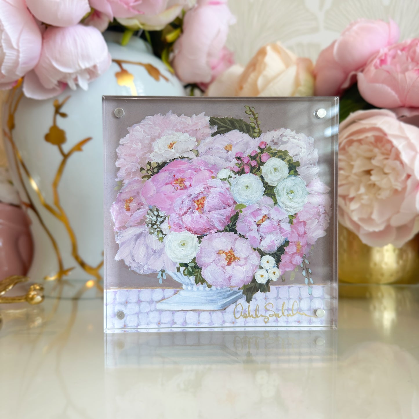 “Elegance" Acrylic Framed Print