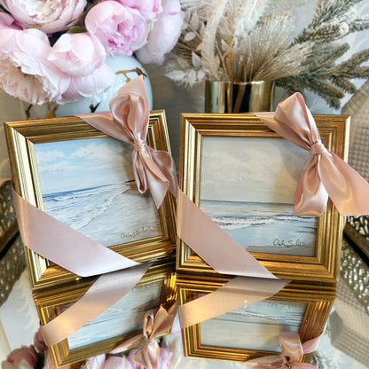 “Coastal Calm” - Set of 2 Framed Canvas Prints