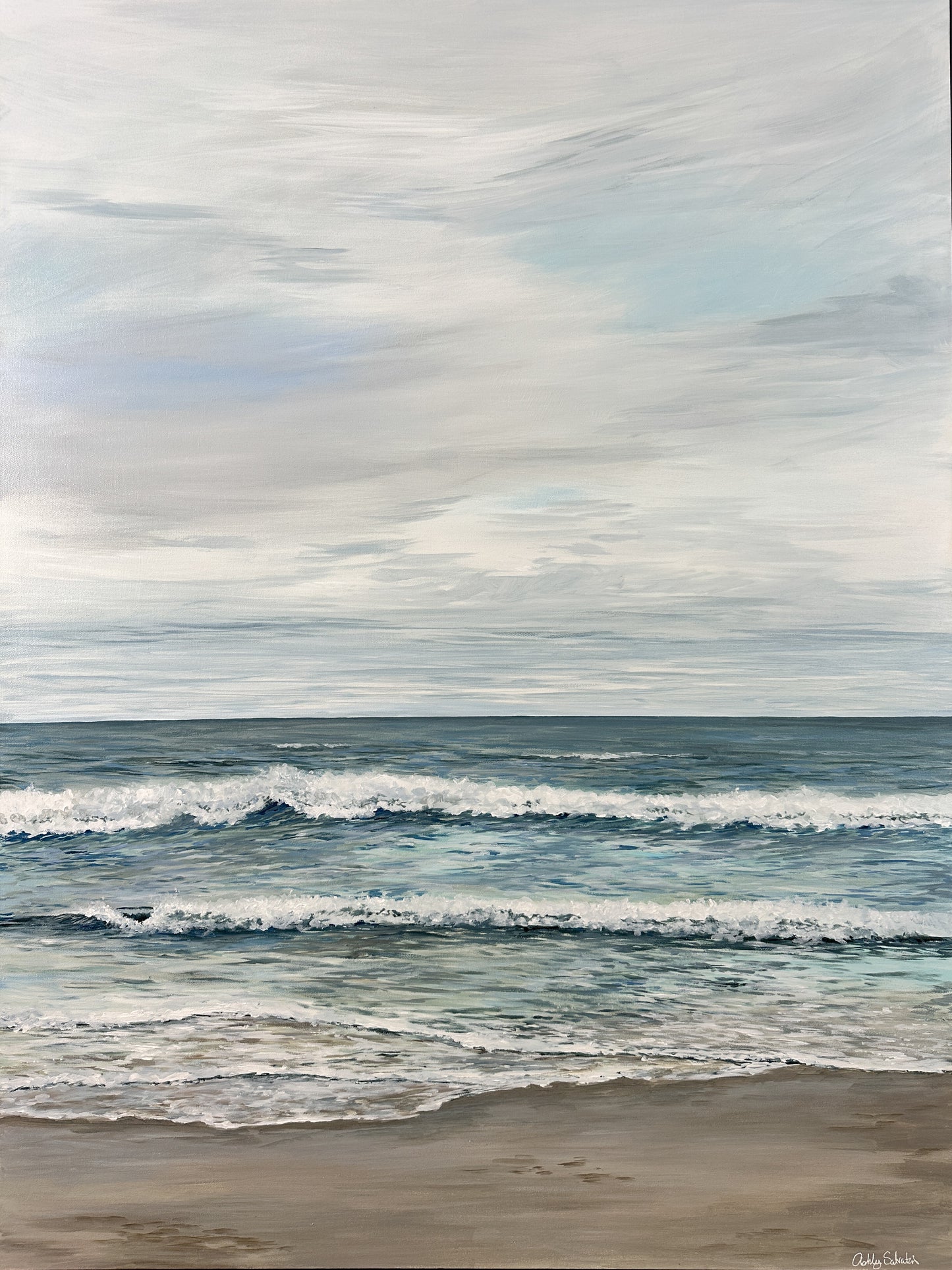Serenity Of The Sea - Original Painting