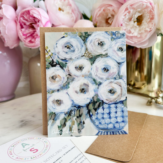 “Breakfast at Tiffanys” Notecard Set of 10