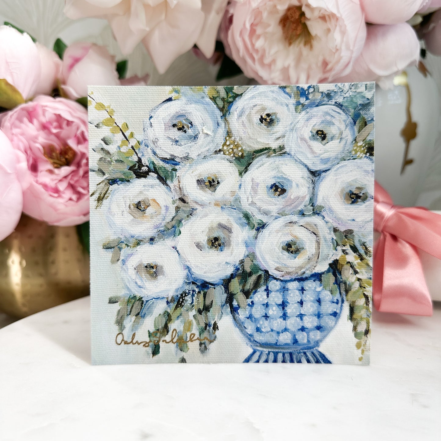 "Breakfast at Tiffanys" Signature Canvas Print