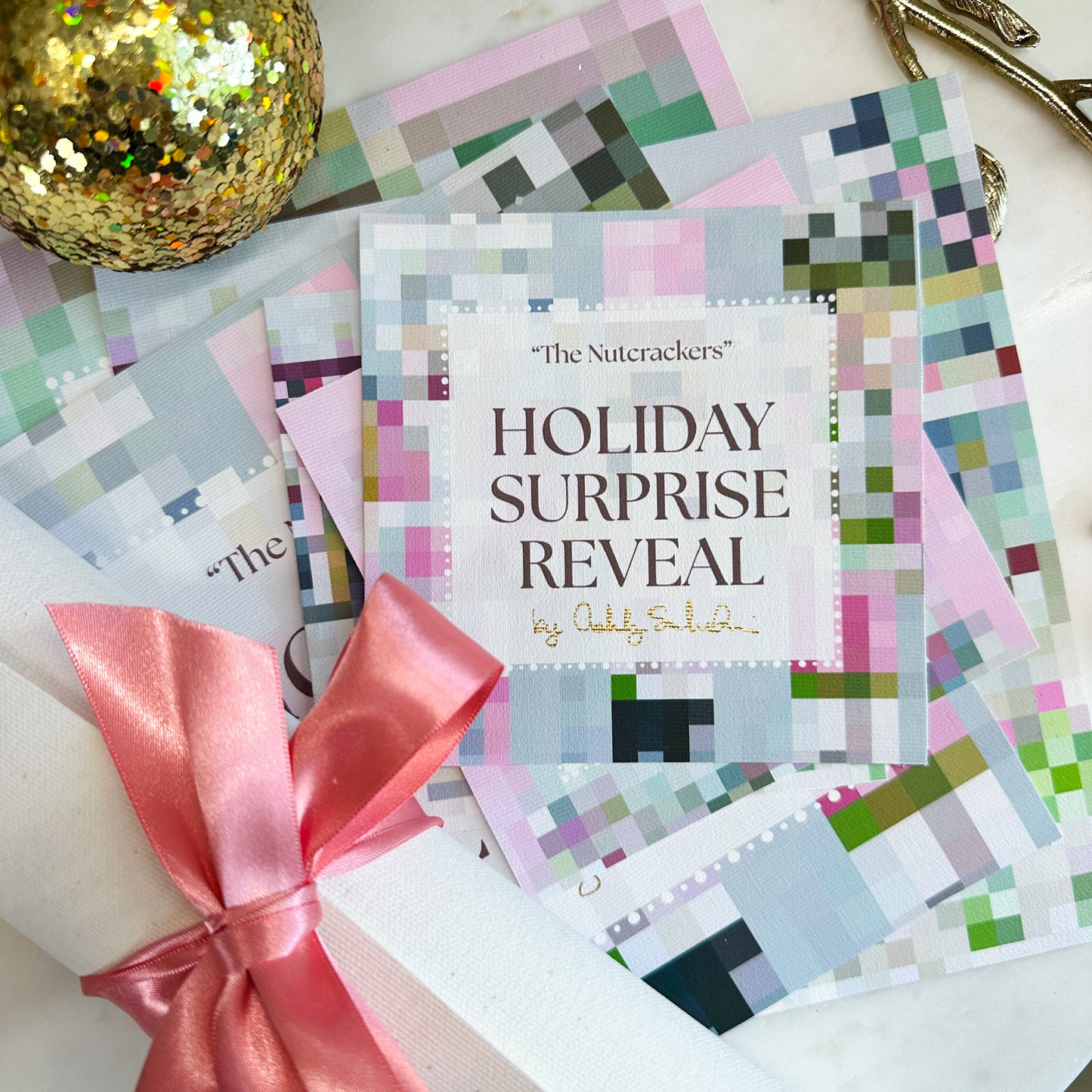 “Sugar Plum Village" Unframed Surprise Holiday Print