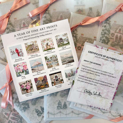 A Year of Prints — Collector’s Gift Set of 12 Fine Art Prints