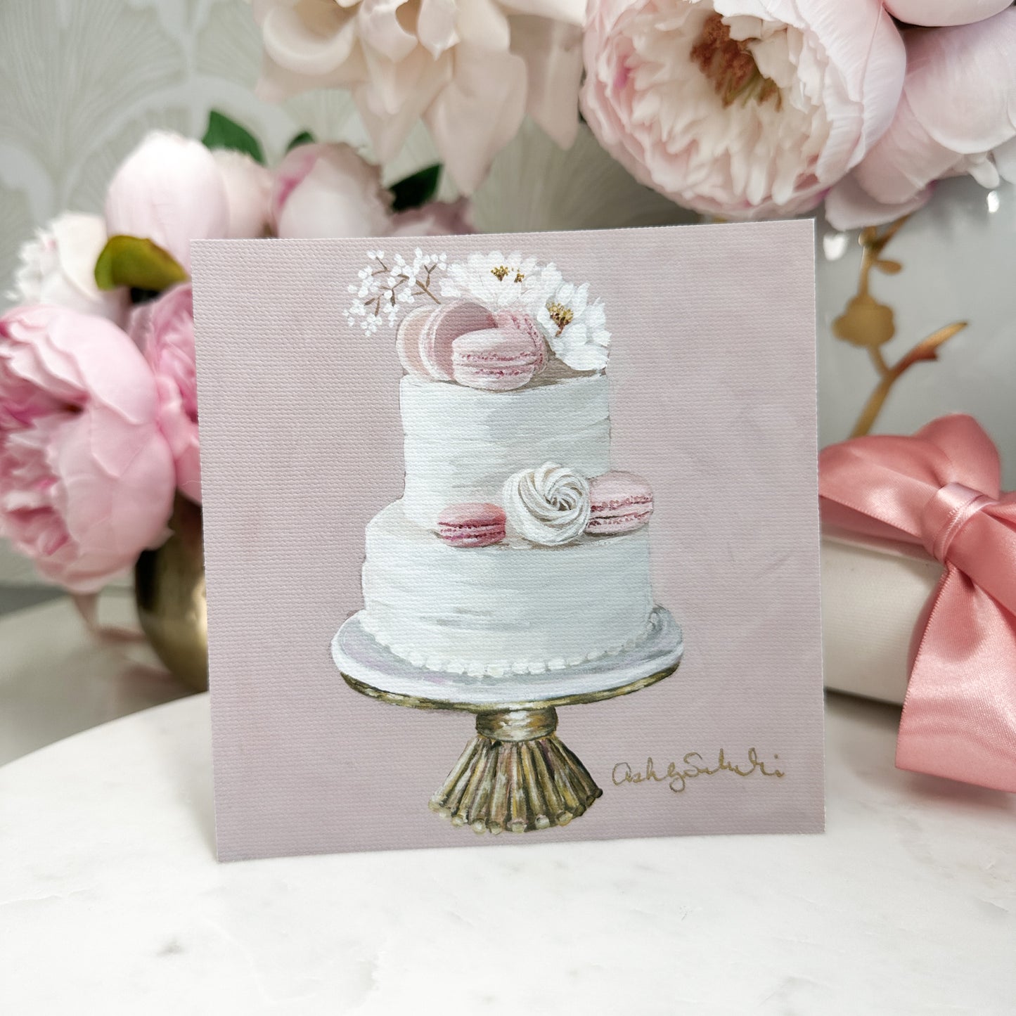 "Love In Layers" Signature Canvas Print