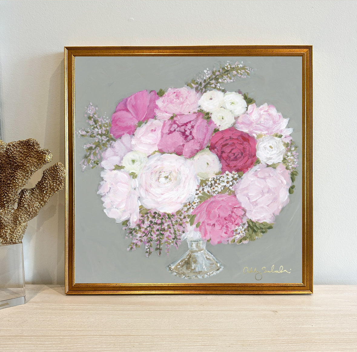“Isabel” Framed Canvas Print