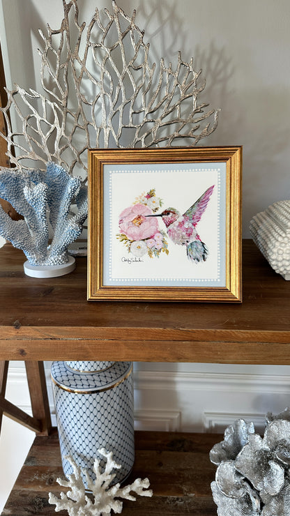 “Lu Lu" Framed Canvas Print