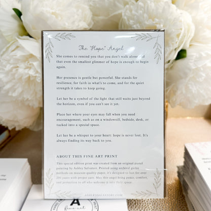 “Hope” Surprise Angel Fine Art Paper Print