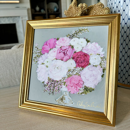 “Isabel” Framed Canvas Print