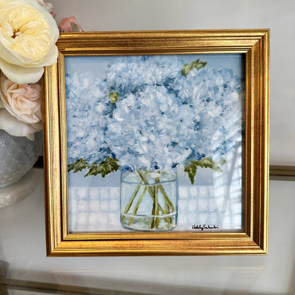 "Grace" Framed Canvas Print