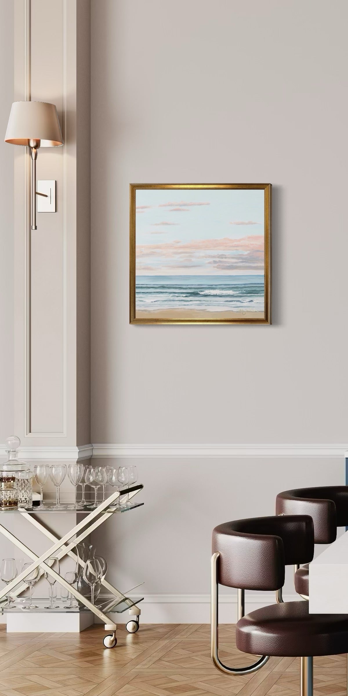 “Sailors Delight” Framed Canvas Print