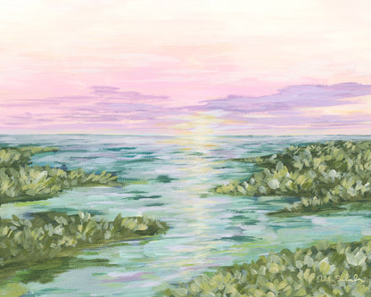 "Under a Pink Sky" Fine Art Print