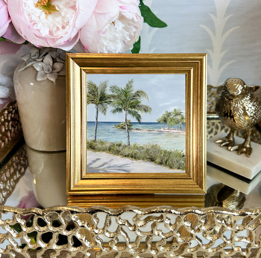 “Tranquility” Framed Canvas Print