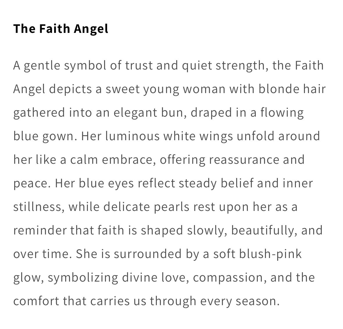 “Faith” Surprise Angel Fine Art Paper Print