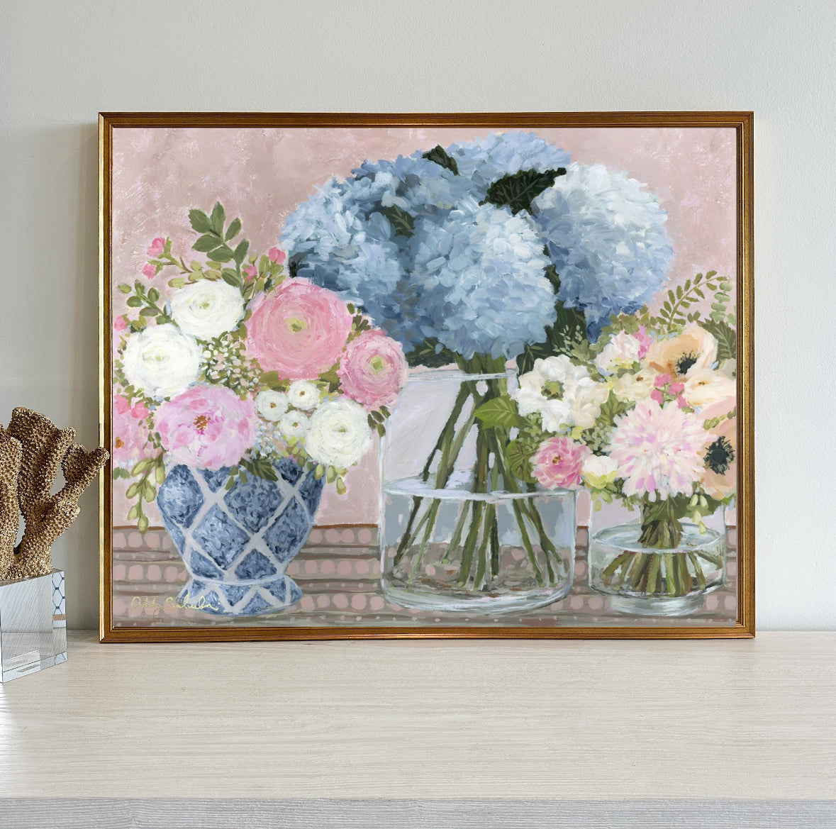 “Enchanted” Framed Canvas Print