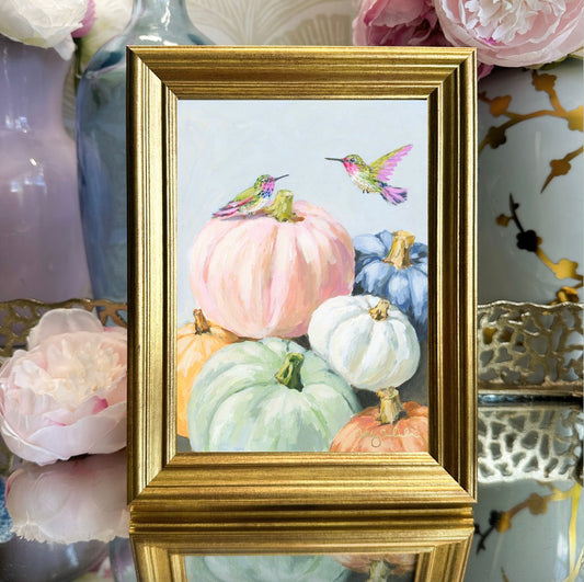 “By Your Side: Pumpkin Edition” Signature Canvas Print *New*