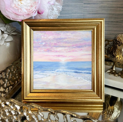 "Perfectly Pink Sunset" Signature Canvas Print