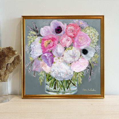 “Lucky” Framed Canvas Print