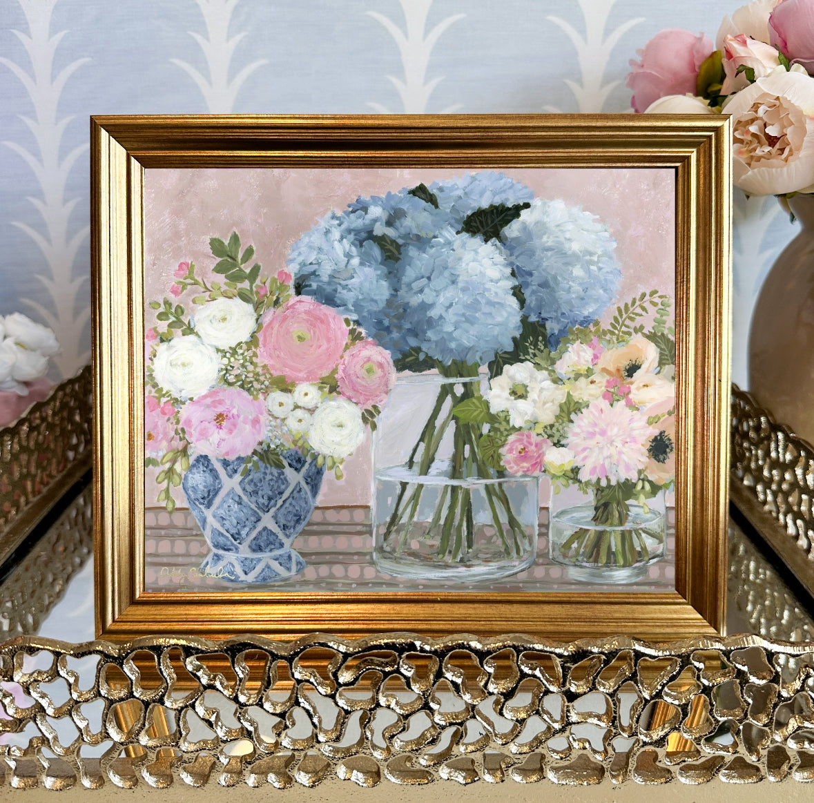 “Enchanted” Framed Canvas Print