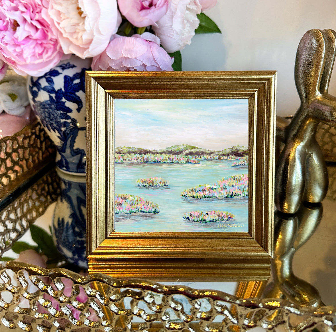 “Glorious Morning" Framed Canvas Print