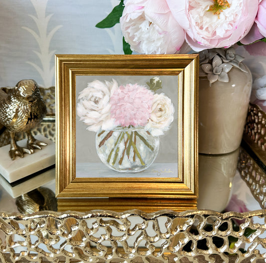 “Cream and Sugar" Framed Canvas Print