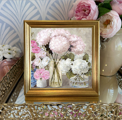 “BLUSH” Framed Canvas Print
