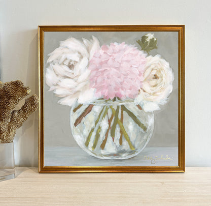 “Cream and Sugar" Framed Canvas Print