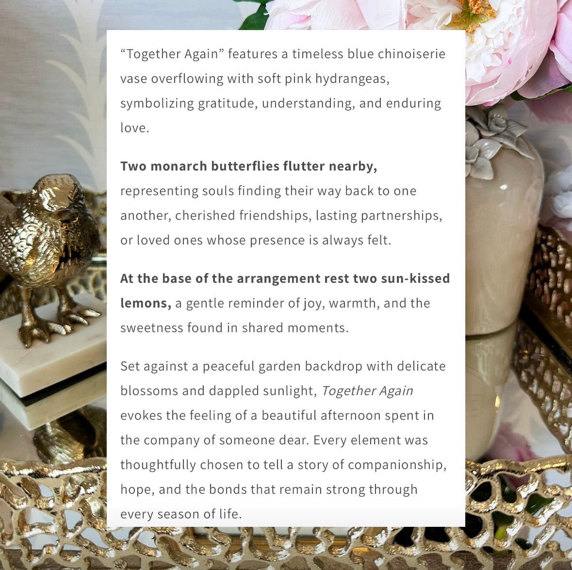 “Together Again” Butterflies & Lemons *Surprise Reveal*