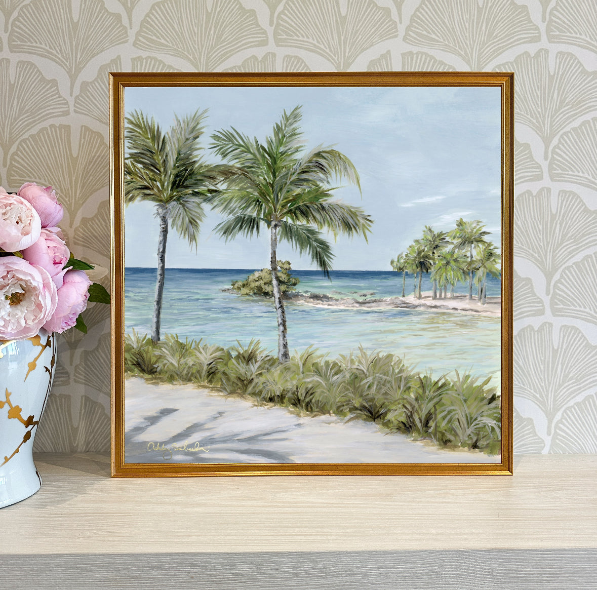 “Tranquility” Framed Canvas Print