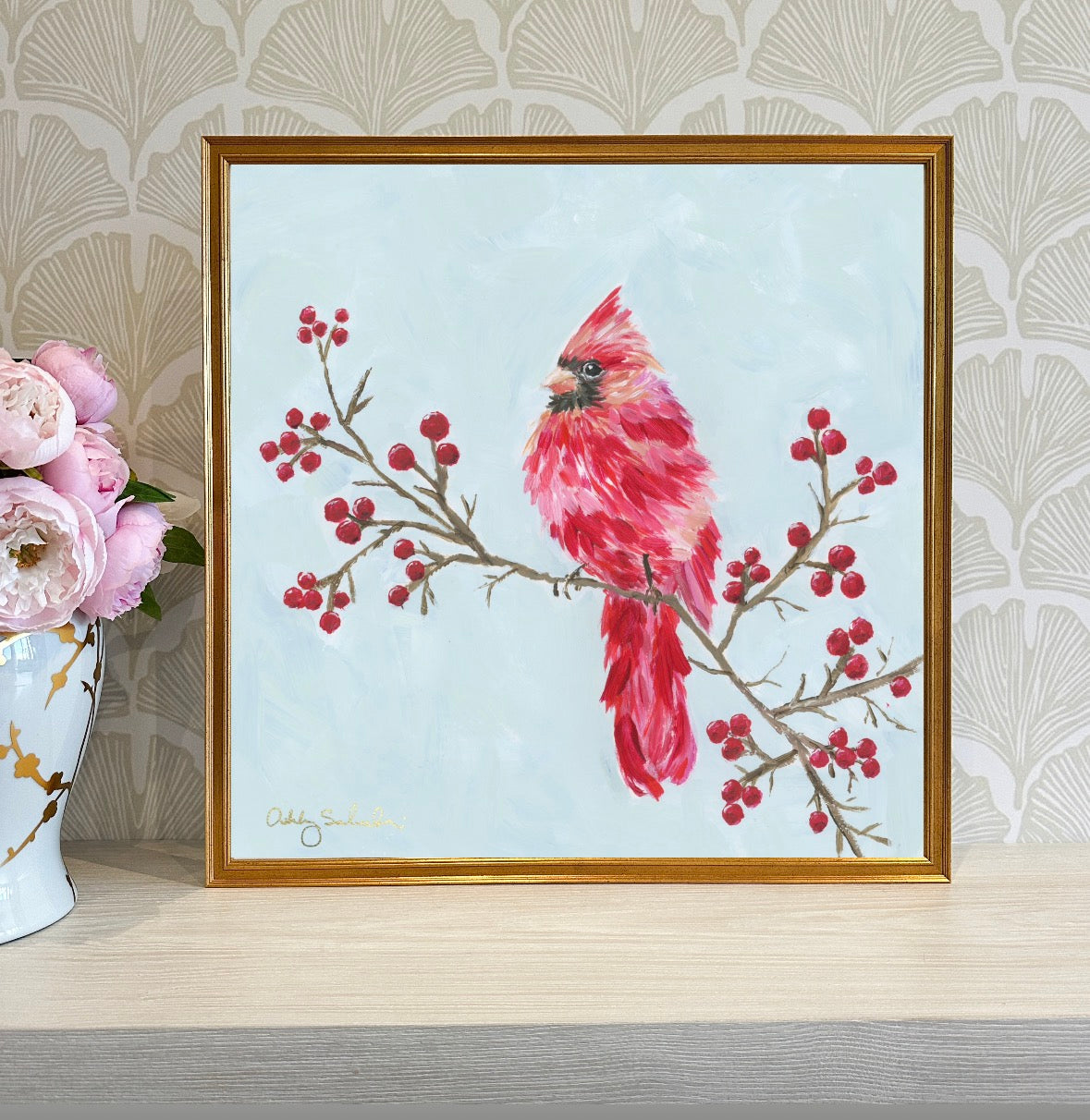 "A Branch of Joy" Signature Canvas Print